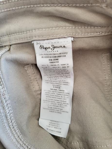 Nohavice 28/26, pepe jeans,s