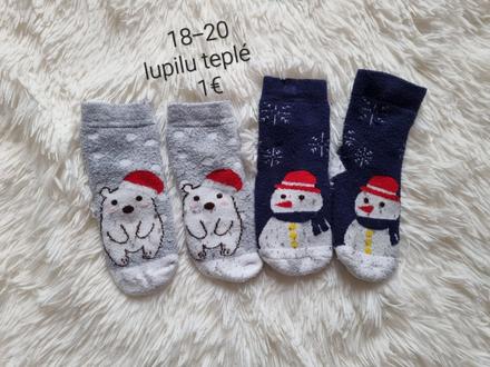 Ponožky 18-20, lupilu,18