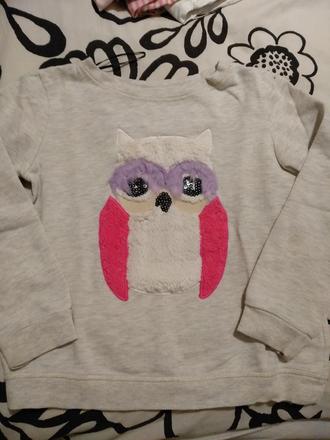 Mikinka so sovickou, h&m,128