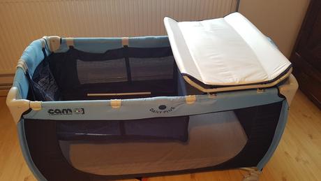 Postielka cam  s prebalovacim pultom, šírka (cm): 65,dĺžka (cm): 130