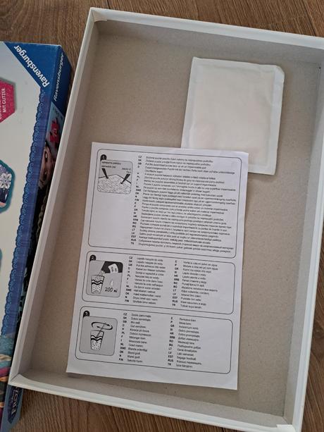 Puzzle frozen glitter, 