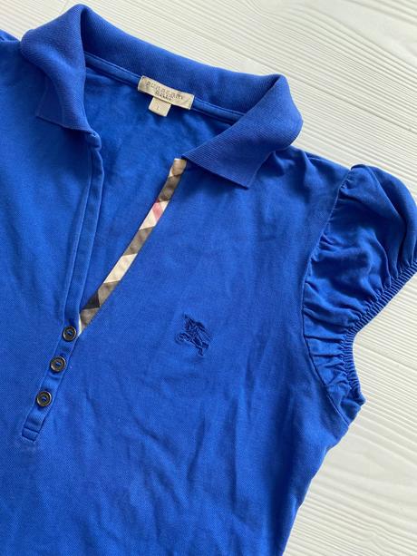 Burberry - slivkové polo, burberry,l