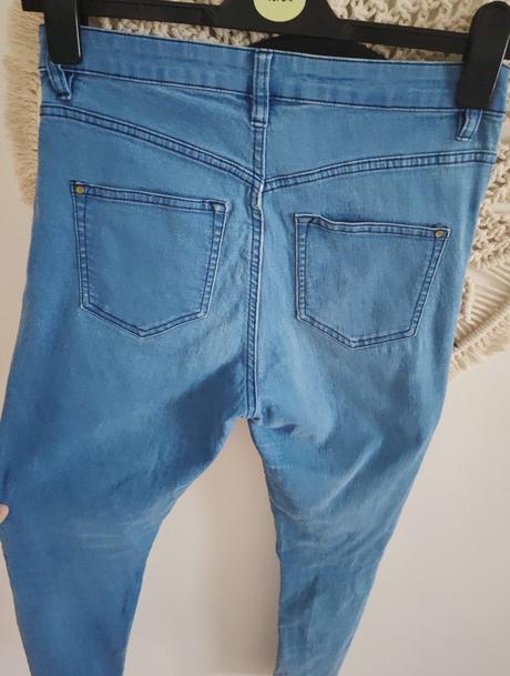 Elastické džínsy s vysokým pásom, esmara,m