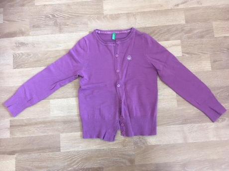 Benetton svetrík na gombíky, v.104, benetton,104