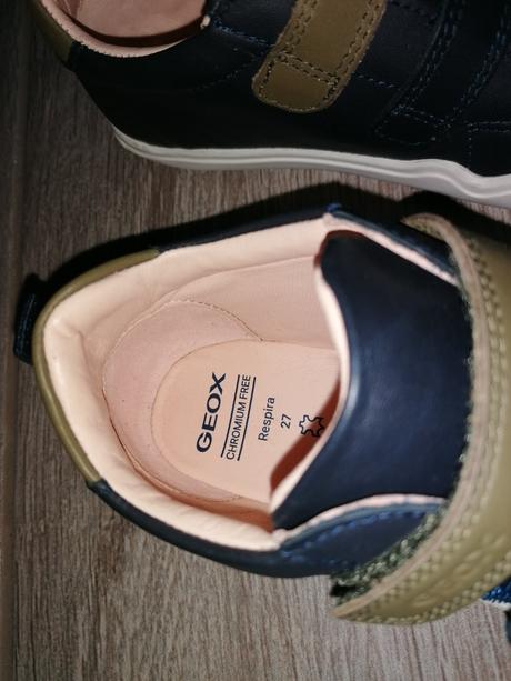 Modré topánočky, geox,27