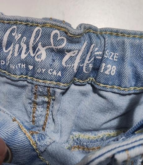 Riflová sukňa, c&a,122