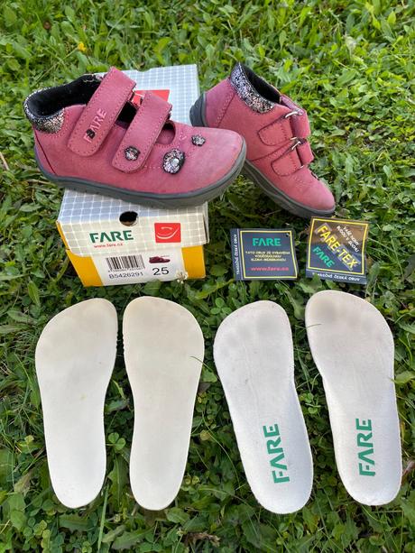 Fare bare barefoot celoročky s membránou, fare,25