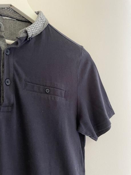 Tričko s golierikom, h&m,158