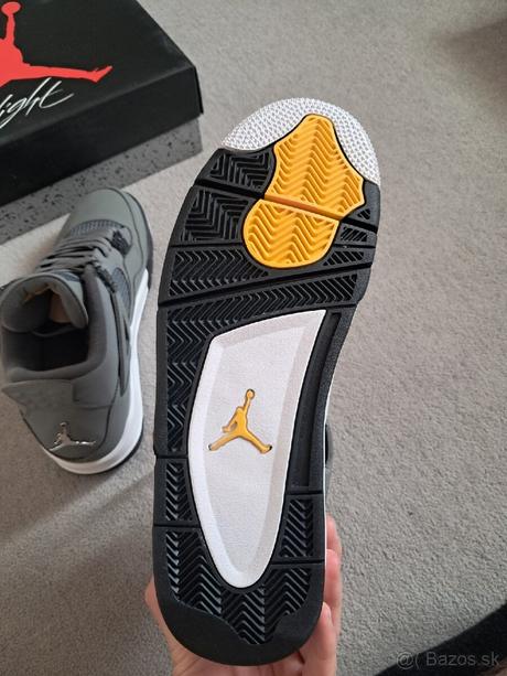Air jordan 4 cool gray - nove s visačkou nike, nike,45