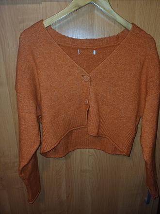 Damsky crop svetrík xxl, xxl