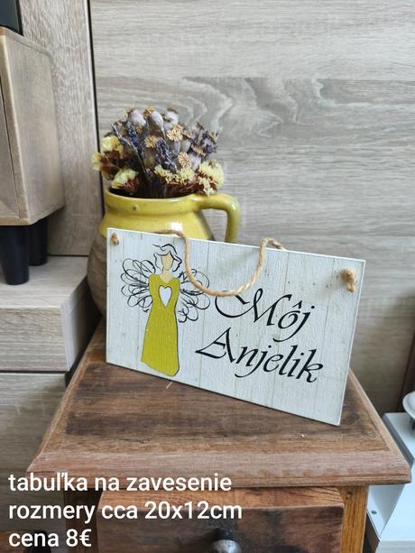 Závesná tabuľka výpredaj,