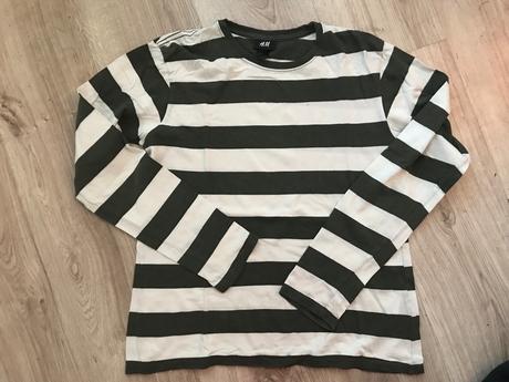 Tričko pruhy vel.170, h&m,170