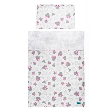 Belisima 2-dielne obliečky myška s mašličkou 90x12, šírka (cm): 90,dĺžka (cm): 120