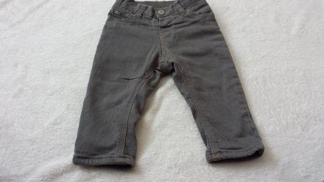 Zatepelné nohavice, h&m,68