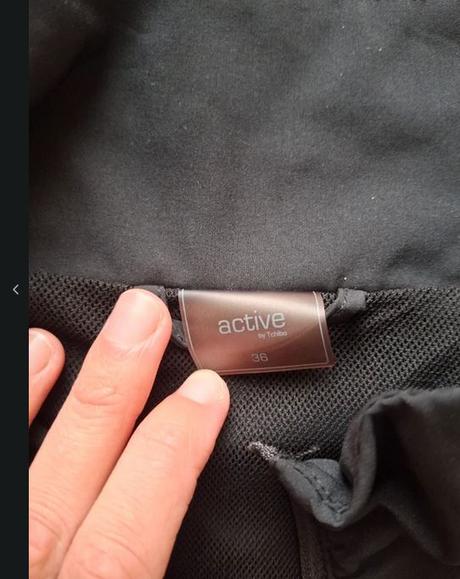 Dámska čierna športová bunda active by tchibo, tchibo,s