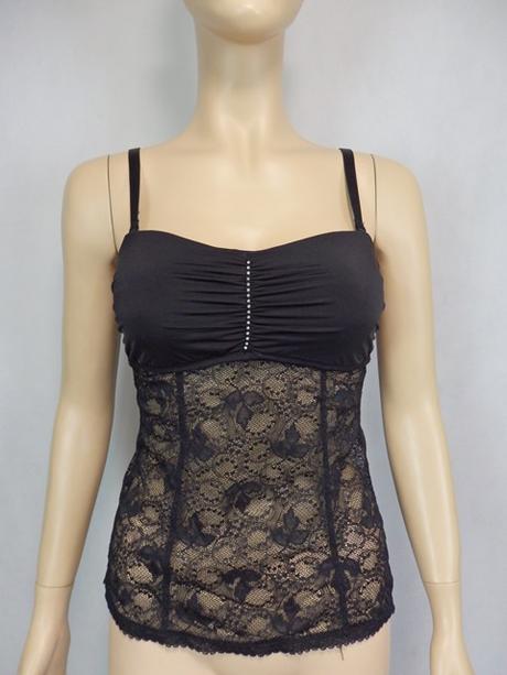 Kvalitná podprsenka s čipkovým topom, 85b