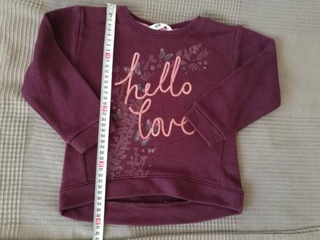 Mikinka 98/104, h&m,98