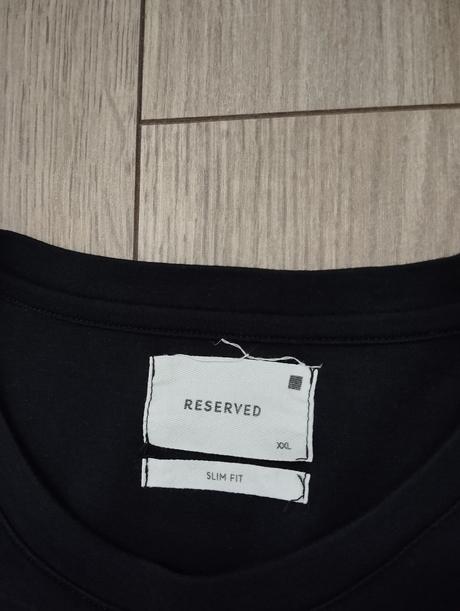 Čierne tričko, reserved,xxl
