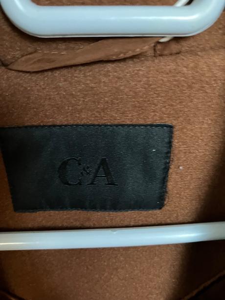 Hnedý kabát, c&a,xxl