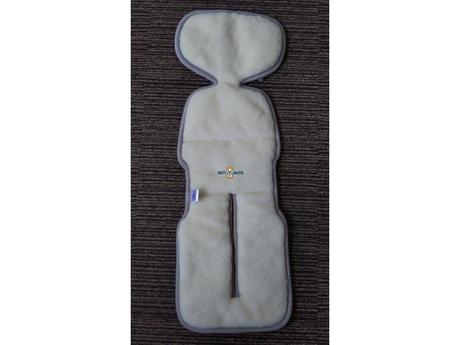 Merino vložka vlnienka do autosedačky, 