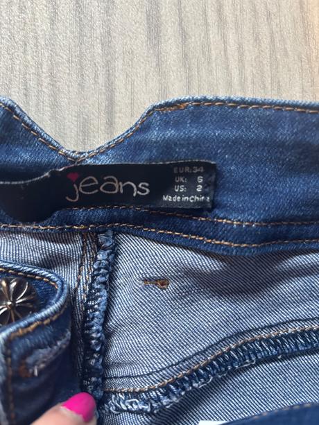Nové damske rifle jeans, s / xs