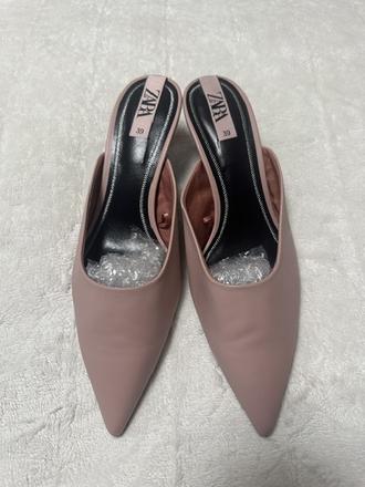 Staroružové našuchovačky na podpätku zn. zara, zara,39 / 40