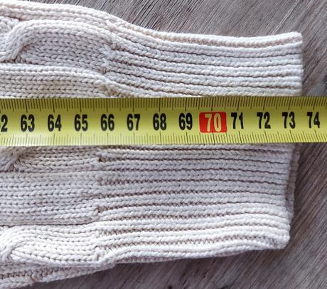 Pletený pulóver s kapucňou, m