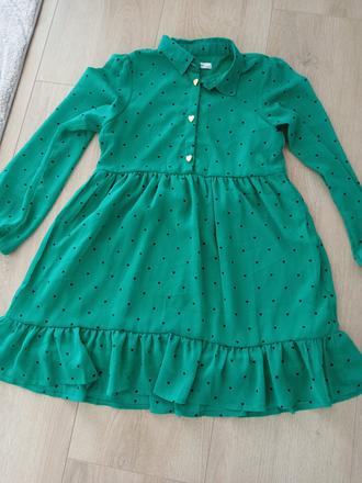 Zelené ľahké šaty, reserved,140