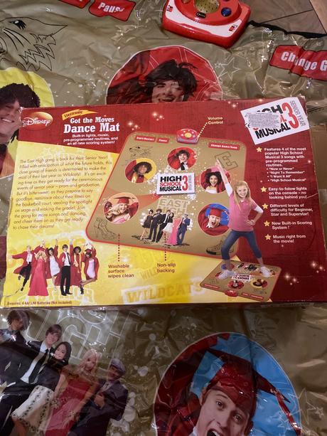 Tanečná podlozka high school musical 3, 