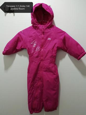 Overal kombinéza šušťáková podšitá, 86