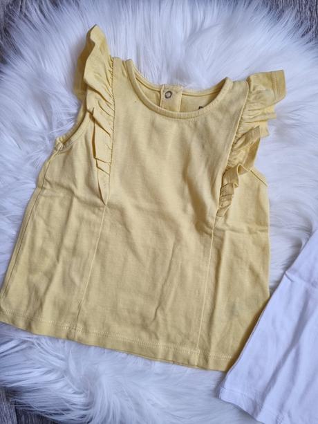 Letné tričká/šaty s volánikmi, f&f,62