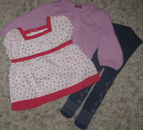 Šaty+svetrík, marks & spencer,68