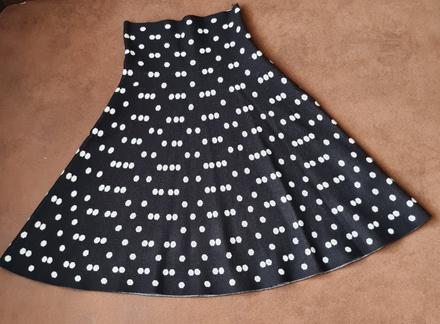 Bodkovaná suknička, s