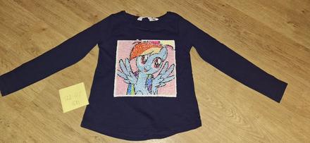 Tričko premienacie, h&m,122