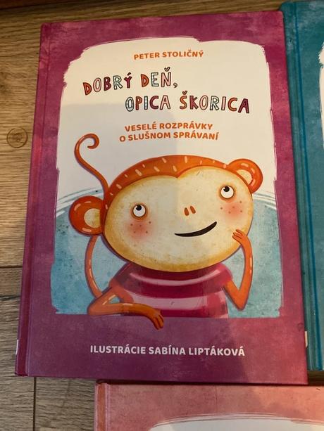 Knihy opica skorica sada, 