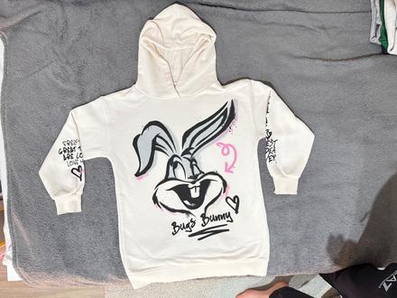 Dlhšia mikina zara bugs bunny, zara,122