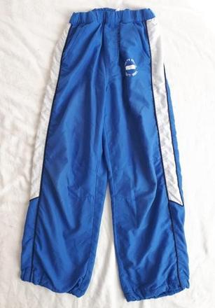 Modre šuštiakové nohavice, george,134