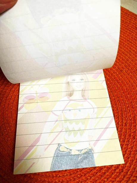 Pravítko,uhlomer a zápisník barbie, 