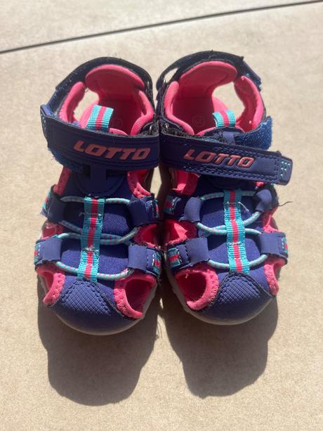 Teniskové sandálky 25, lotto,25