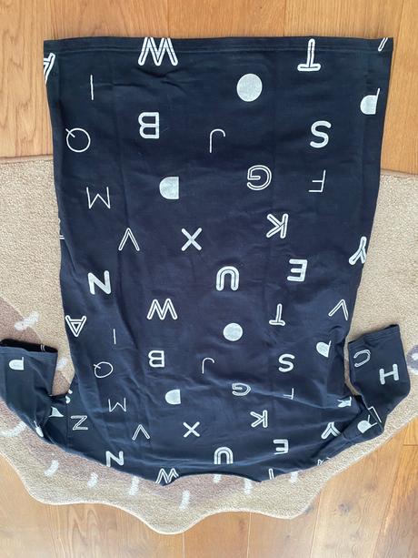 Mile šaty písmenká m, mile,m