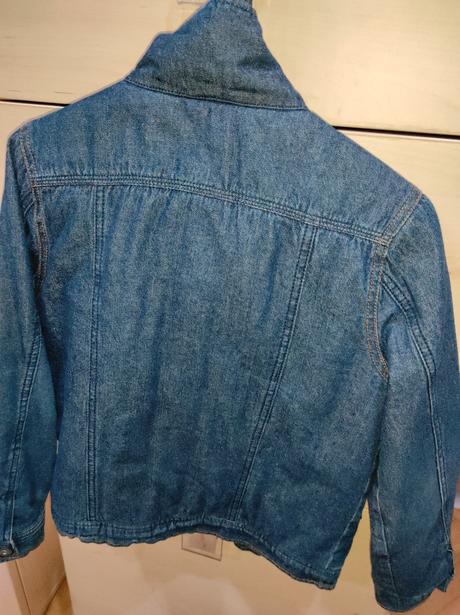 Riflova zateplená bunda, denim co,140