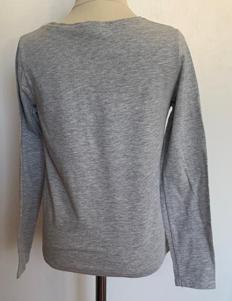 H&m šedé tričko s minnie mouse, h&m,134