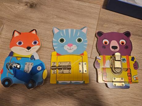 Djeco locktou - zvieratka so zamkami, 