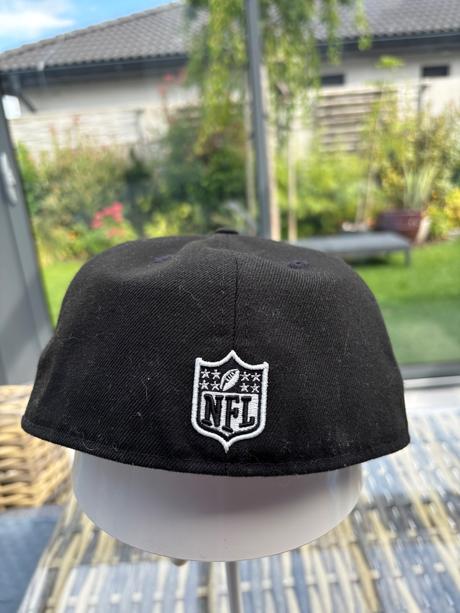 Šiltovka s rovným šiltom raiders new era 58,5cm, 58