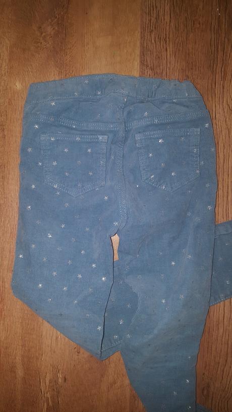 Kordove nohavice, h&m,116