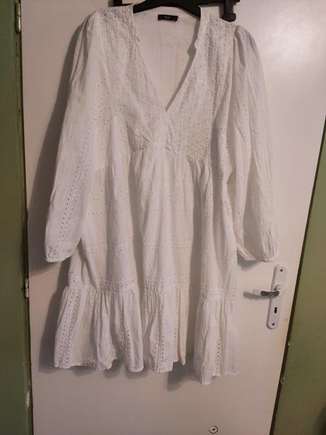 Madeira saty s balonovymi rukávmi, f&f,46