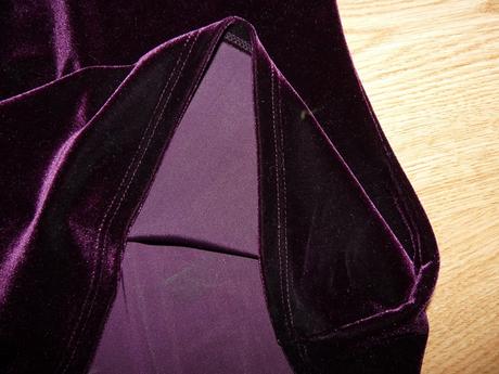 Zamatové tričko, s