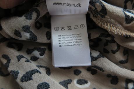 Štýlové leopardie šaty mbym, l