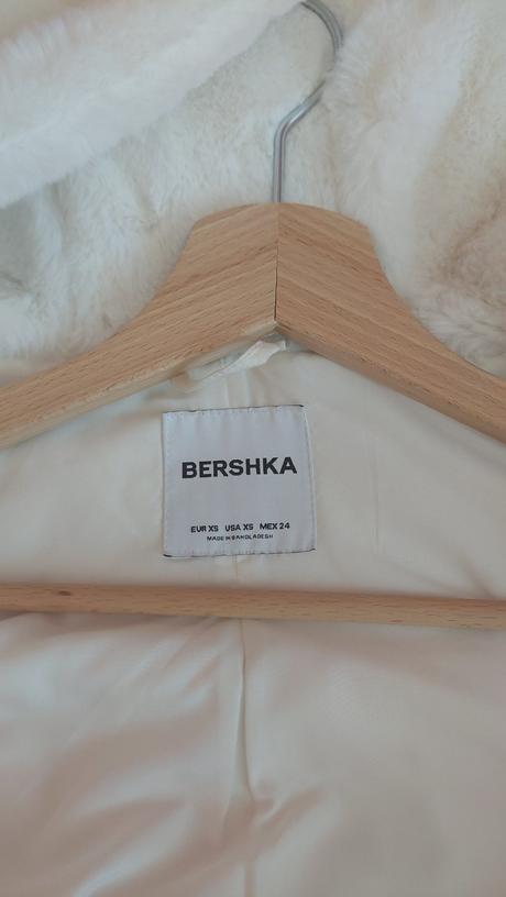 Biely kratky kozustek, bershka,xs