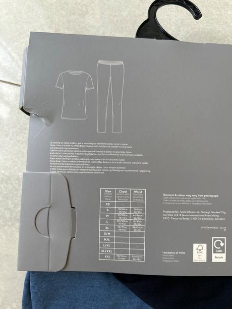 Pánske pyžamo, f&f,xl